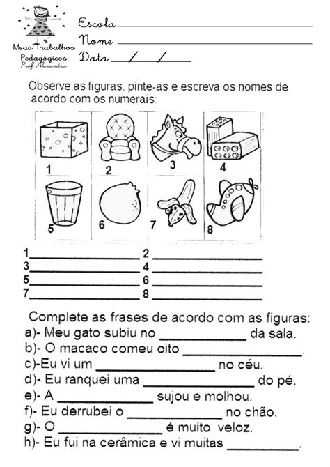 100 Atividades De Portugu 234 S Para Imprimir Ler E Aprender Gambaran