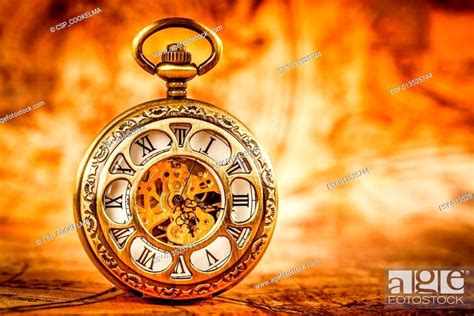 Vintage Pocket Watch Stock Photo Picture And Low Budget Royalty Free