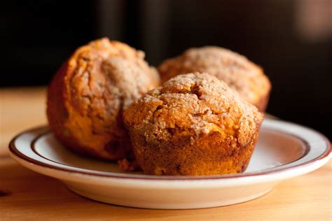 Two Ingredient Pumpkin Streusel Muffins Sustaining The Powers