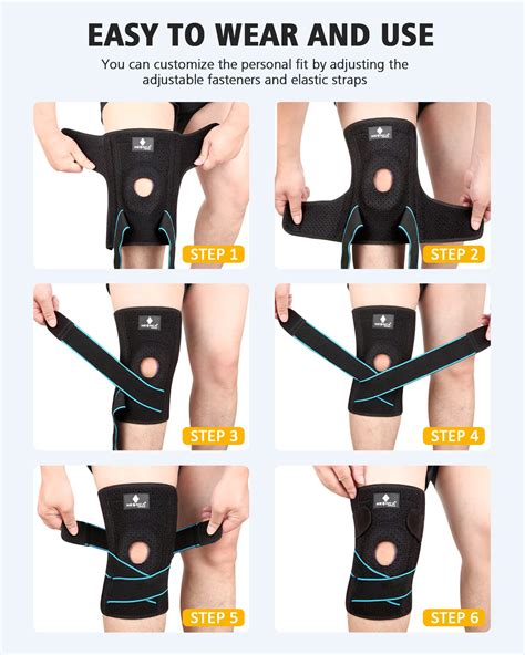 Buy Neenca Knee Brace With Side Stabilizers And Patella Gel Pads