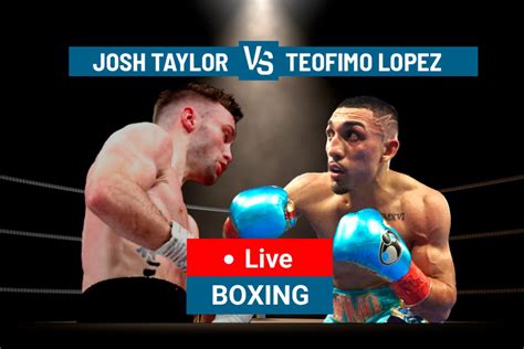 Boxing Josh Taylor Vs Teofimo Lopez Highlights And Best Moments