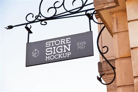 Store Signs Mock Ups 3 By Graphic Shelter Thehungryjpeg