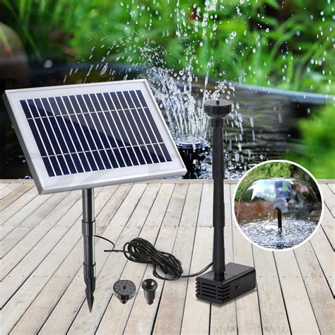 25w Solar Powered Water Pond Pump Outdoor Submersible Fountains Buy