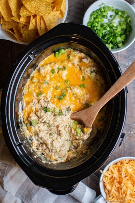 Use fresh seasonings, as mentioned above. Slow Cooker Green Chile Chicken and Rice Casserole - The ...