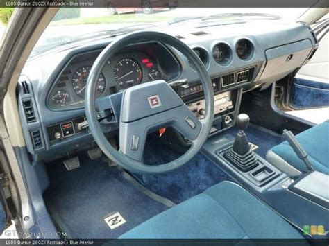Blue Interior Photo For The 1980 Datsun 280zx Fastback 85778080