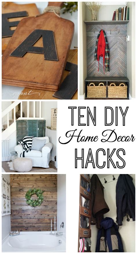 10 Do It Yourself Home Decor Hacks