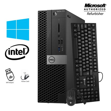 Business Class Desktop Dell Optiplex 7070 Sff Pc Intel I7 9th Gen 9700