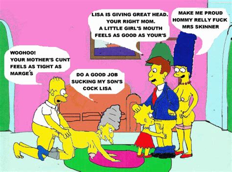 Post 308072 Agnes Skinner Animated Homer Simpson Lisa Simpson Marge Simpson Seymour Skinner The