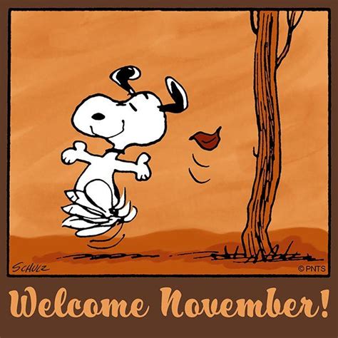 Peanuts On Twitter Hello November Naix2wgqxq
