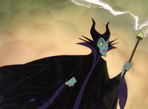 Animation Collection Original Production Animation Cel Of Maleficent