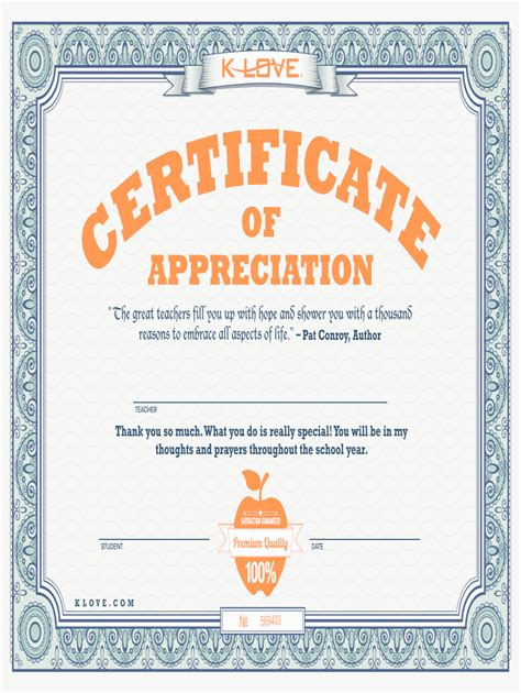 Certificate Of Appreciation Wording Form Fill Out And Sign Printable