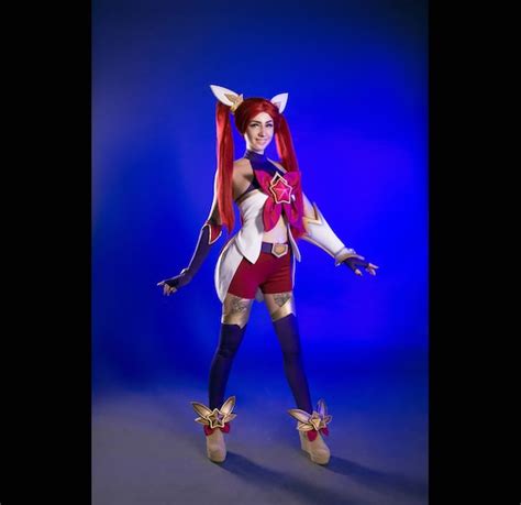 Costume Cosplay Jinx Star Guardian Dal Gioco Online League Of Etsy