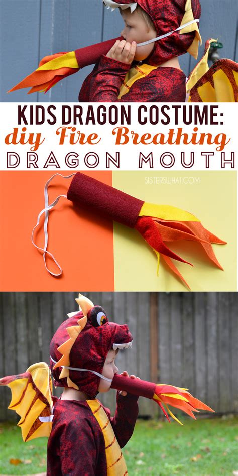We have a great selection of halloween party props to make your event extra special. Kids Dragon Costume DIY Fire Breath Dragon Mouth