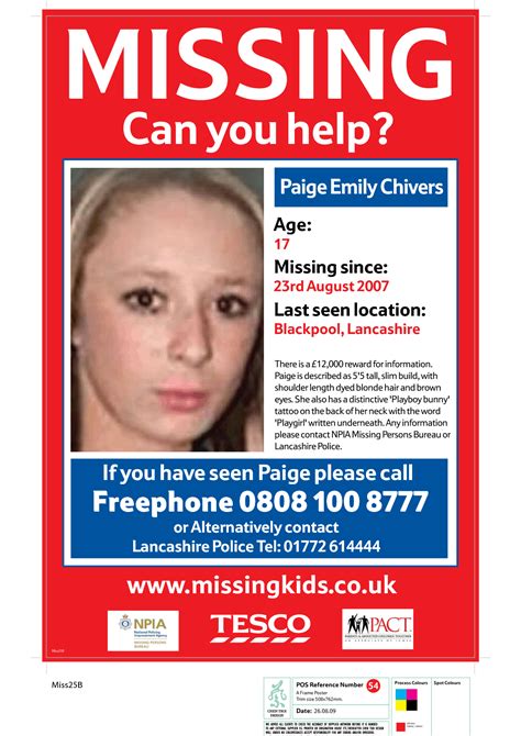 14 Missing Person Poster Templates Excel Pdf Formats