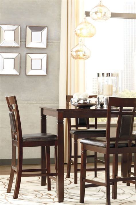 Bennox Counter Height Dining Table And Bar Stools Set Of