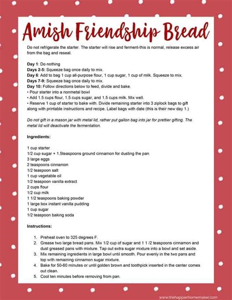 amish friendship bread is the perfect recipe to share with friends now you c… amish