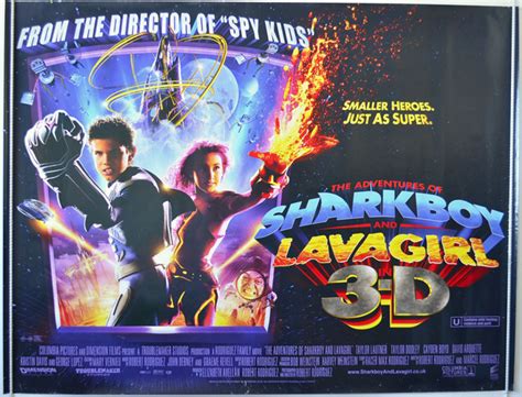 Adventures Of Sharkboy And Lavagirl The Original Cinema Movie