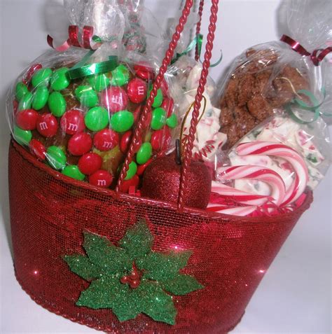 Christmas Goodies T Basket By Festivefruit On Etsy