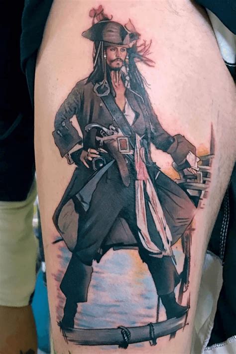 Aggregate 74 Captain Jack Sparrow Tattoo Best In Cdgdbentre