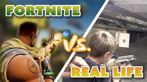 Fortnite Weapons Vs Real Life Weapons Rocket Launcher