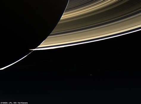 Cassini First Pictures Of Earth Taken From Nasa Spacecraft Orbiting