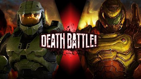 Death Battle Master Chief Vs Doom Slayer By Pokematrix313 On Deviantart