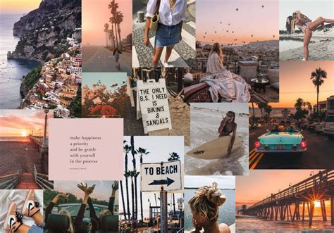 Collage Aesthetic Summer Laptop Wallpapers
