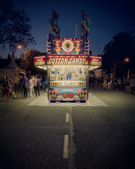 Items Similar To Carnival Photography Cotton Candy Night Etsy Wall