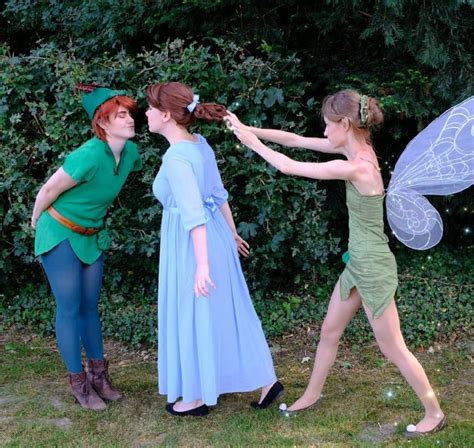 Peter Pan And Tinkerbell Halloween Costumes