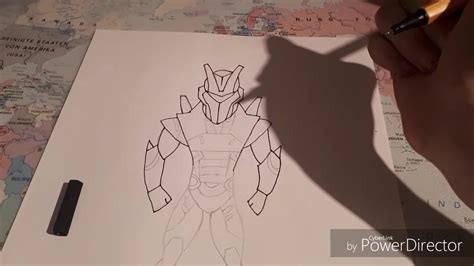 How To Draw Omega Skin From Fortnite Youtube