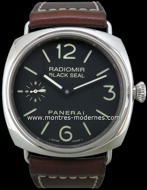 Panerai Radiomir Black Seal Pam00183 Occasion Mmc Num 8430