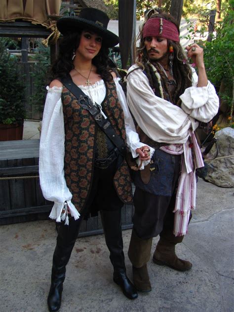 Meeting Angelica And Jack Sparrow At The Pirates Of The Caribbean On