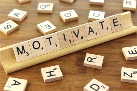 Motivate Free Of Charge Creative Commons Wooden Tile Image