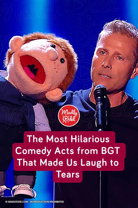 pin the most hilarious comedy acts from bgt that made us laugh to tears madly odd