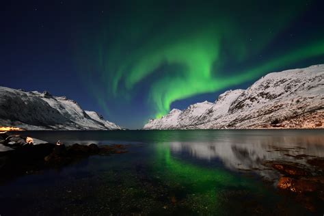 Alaska Aurora Aurora Borealis Northern Lights Nature