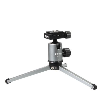 Compact Travel Aluminum Mini Table Tripod Stand With Ball Head Mount Ad