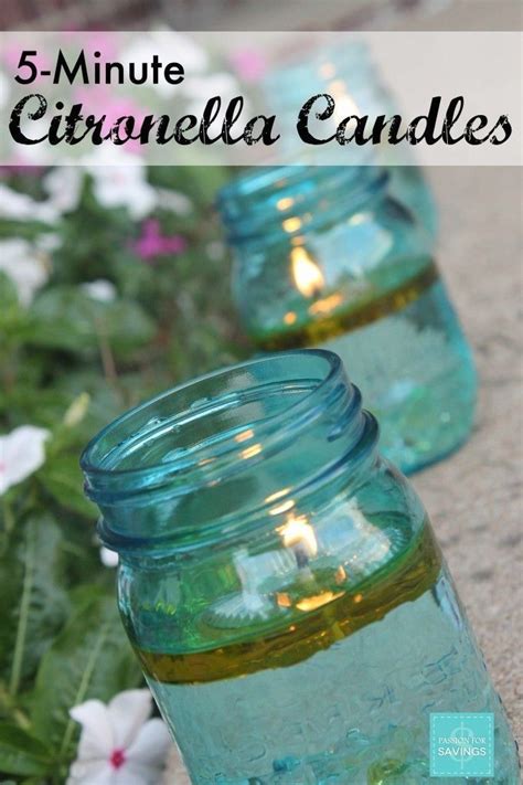 How To Make Citronella Candles With Young Living Oil 1000 Young