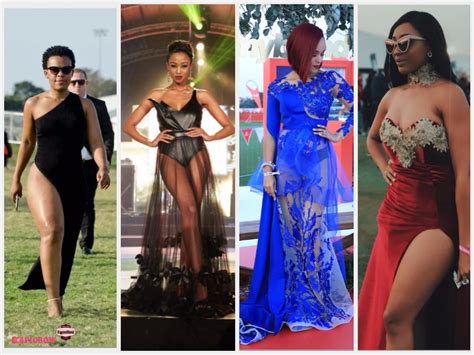 7 mzansi celebs wore dress most revealing skin at durban july 2017 the edge search