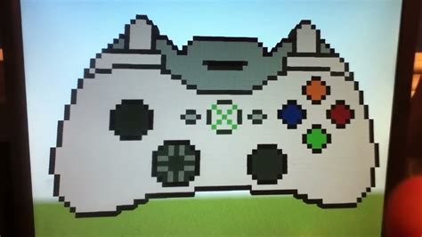 Pixel Art Manette Xbox 360 Youtube