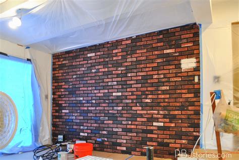 Pbjstories How To Paint An Interior Brick Wall Pbjreno