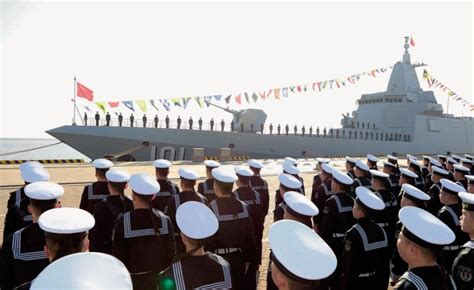 Chinese Navys First Type 055 Class Destroyer Enters Service