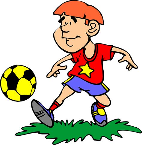 Boy Football Soccer · Free Vector Graphic On Pixabay