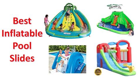 Top 8 Best Inflatable Pool Slides Of 2020 Youtube