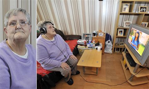 Pensioner Annie Hancock 74 Forced To Wear Headphones After Neighbours