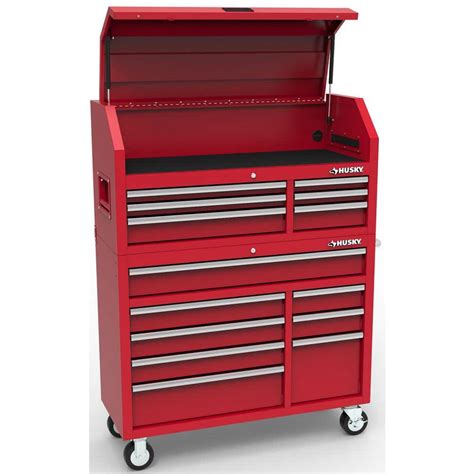 Reviews For Husky 46 In W X 18 1 In D Standard Duty 14 Drawer Tool