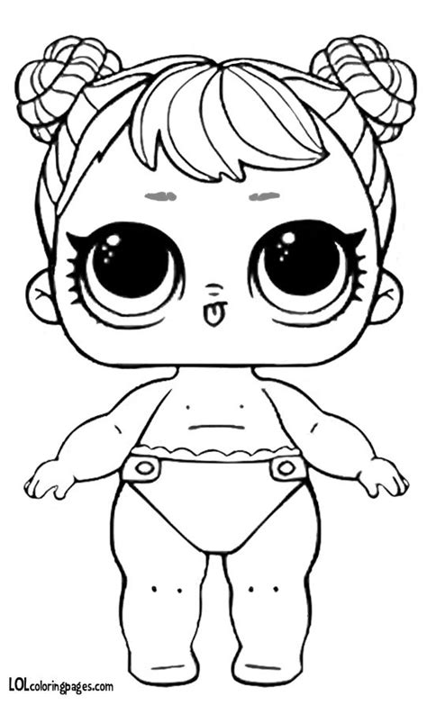 Find more coloring pages online for kids and adults of lol surprise and lil sisters coloring pages to print. Lil Dawn Series 3 Wave 2 L.O.L Surprise Doll Coloring Page ...