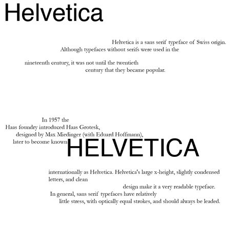 Typography Five Classic Typefaces Paragraphs Edited