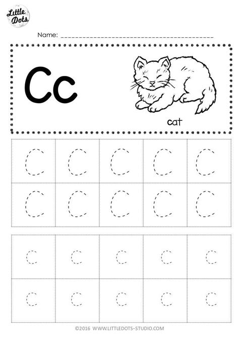Free Letter C Tracing Worksheets Tracing Worksheets Preschool