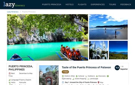 Puerto Princesa Vplan Your Perfect Itinerary With Lazy Itinerary