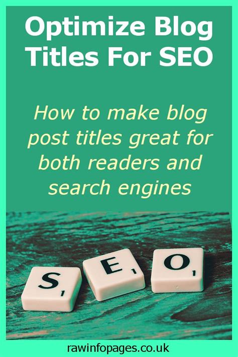 How To Write Great Blog Post Titles For Seo And Visitors Blog Titles